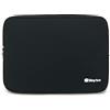 WAYTEX 71001 - Custodia per tablet e laptop da 10-11 pollici, in neoprene morbido, colore: Nero
