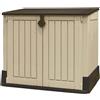 Keter STORE IT OUT MIDI Beige In Resina Cm. 132X71,5X113,5H - 880 Lt