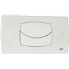 KARIBA - DUO BIBLO PLACCA DI COMANDO PER WC 2 PULSANTI BIANCA 306200