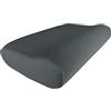 Edda Lux Federa per cuscino cervicale, 55 x 35 cm, in morbido jersey di cotone 100%, per guanciali da collo in memory foam, Grafite