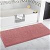 FYUN Tappeto da bagno extra large, tappetino da bagno lungo, ultra morbido in ciniglia, antiscivolo e assorbente, tappetino per bagno, camera da letto, cucina, 80 x 160 cm