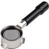 CAPFEI Portafiltro senza fondo, 54 mm, compatibile con macchine per caffè espresso Sage/Breville Barista serie 870/878/880 (manico in ABS)
