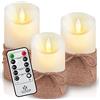 Set 5 Candele LED in Cera con Telecomando - GOOBAY