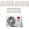 Lg Climatizzatore LG Artcool Color wifi trial split 9000+9000+12000 btu inverter in R32 MU3R21 A+++