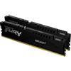 Kingston Ram DIMM DDR5 16GB Kingston Fury Beast 5600MHz CL36 2pz Nero [KF556C36BBEK2-16]