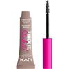 NYX Professional Makeup Trucco degli occhi Sopracciglia Thick It Stick It Brow Gel Mascara 02 Cool Blonde