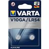 Varta Batteria bottone Varta 1,5V V10GA Alcalina confezione da 2 pile