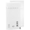 Bantex Set di 10 buste imbottite B2 (225 x 140 mm) 12/B, colore bianco, con chiusura autoadesiva