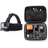 Amazon Basics - Custodia Piccola per Trasporto GoPro + Fascia da testa per GoPro