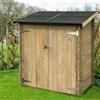 ALCE Rimessa Box In Legno Casetta Addossata Attrezzi Per Giardino AMBROGIO 155x85