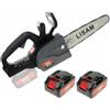 LISAM SG 22 - Elettrosega a batteria 2 x 18V 2Ah - Lama da 25cm
