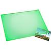 Läufer Durella 32628 - Sottomano da scrivania traslucido, 40 x 53 cm, colore: Trasparente