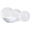 Luminarc 9123271 Servizio di stoviglie, 19 pezzi, modello Harena, Bianco
