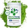 MatchaTherapy 30+ | Tè Matcha 100% Biologico | 60g | Almeno 30 mg/g di contenuto di catechina EGCG testato | Migliora sistema immunitario & livello di energia | Grado Premium | Tè verde dal Giappone
