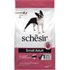 Schesir Dog Adult Small Maintenance Prosciutto - 2 kg - Crocchette Monoproteiche Cane