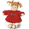 Sterntaler 3001570 Spielpuppe Magdalena, Integrierte Rassel, Alter: für Babys ab der Geburt, 23 cm, Rot/Beige 3001570-Bambola di pezza, Misura Piccola, Colore Rosso