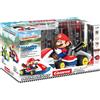 CARRERA Auto Radiocomandata Mario Kart 1:16 - Mario Race Kart con Suoni e Luci Realistiche