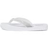 PUMA Sandy Flip Space MetallicsFlip-Flop Donna, Argento Opaco PUMA Bianco PUMA Argento, 42 EU