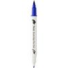 Pentel Brush Sign Pen Twin SESW30C - Pennarello in fibra, 2 punte simili a pennello, colore: Blu (1 pezzo)