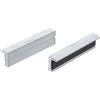BGS 9282 | Coppia copriganasce per morsa da banco | alluminio | larghezza 125 mm | 2 pz.