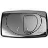 Todini Its Todini - Placca di Comando Per WC Dual Evolution Cromo - Cassetta Hydrobox di Scarico Doppio Pulsante
