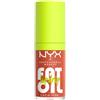 NYX Professional Makeup Fat Oil Lip Drip olio labbra 4.8 ml colore marrone