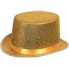 Boland - Cappello, cilindro lucido, tesa piatta, carnevale, Halloween, festa in maschera, costume, accessorio, teatro, travestimento