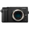 Panasonic Lumix DMC-GX80EG-K Fotocamera Mirrorless, 16MP, Post Focus, 4K Photo & 4K Video, Solo Corpo, Nero