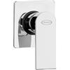 Jacuzzi Miscelatore doccia incasso monoleva Jacuzzi| rubinetteria Twilight ottone cromato 0TI00410JA00