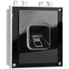 EKEY 204708 Set di lettore d'impronta digitale sLine nero con modulo dell'impianto citofonico 2N IP Verso nero, unità di controllo, per impianto citofonico 2N, 0,4 W, 12-24 V, Lettore d'impronta nero
