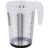 keeeper Caraffa Graduata con Sistema Antiscivolo, 1,5 L, Massimo, Grigio Grafite