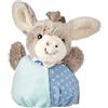Sterntaler Knuddelsäckchen, Alter: Kinder ab 0 Jahren Peluche a Palla, Emmi L'Asinello, età: per Bambini dai 0 Anni in su, Celeste/Grigio, Taglia Unica, Colore Azzurro, 1 Stück (1er Pack), 3322000
