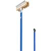 Gimetal Spazzola Ribassata con Setole in Ottone - Lunghezza Manico Cm 150