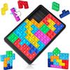 Ainiv Pop Push It Fidget Toy, Colorato Silicone Spremere Pop Bubble Giocattoli Sensoriali, Apprendimento Educativo Puzzle Intelligence Fidget Toys, Gioco da Tavolo Puzzle per Bambini Adulti