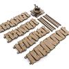 PWORK WARGAMES Medieval Lost Burg 05 - set di elementi scenici di ambientazione medievale cittadina per miniature in scala 28mm/35mm - tabletop miniatures wargame 3D scenery terrain - MDF 3mm