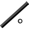 OPERMAXER Tubo sommergibile in ottone, 300 mm, per sifone, tubo di prolunga 32 mm, tubo di scarico dritto, sifone per bottiglia per scarico lavandino, nero opaco