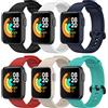 BDIG 6PCS Cinturini Braccialetto in Silicone Colorato di Ricambio Anti-Perso Progettato Accessori Tracker per Redmi Watch/Xiaomi Mi Watch Lite