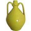 Ceramiche Angela Rinaldi Anfora Verde in Ceramica di Vietri dipinta a mano altezza cm 25 diametro cm 16 Giara Oggetto Design