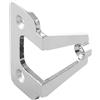 GRIMME 08 000 30 Adattatore mobili, Falsa Maniglia Scorrevole per Porte di Spessore Fino a 19 mm, Zinco pressofuso, Opaco, Finitura cromata Opaca, verchromt matt