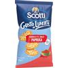 Riso Scotti - Risette Snack di Riso alla Paprika - Snack Gallette di Riso Senza Glutine Bio, Non Fritto, No Glutammato - 60 gr