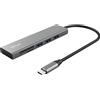 Trust Halyx USB Type-C 104 Mbit/s Alluminio - 24191