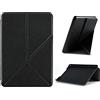 Kindle Custodia per Kindle 2022 in pelle PU, custodia per Kindle Magnetic Auto Wake/Sleep, con supporto pieghevole Custodia per Kindle 6.0 per Kindle 2022-Nero