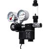 FZONE Regolatore Solenoide DC Co2 Acquario con Grande Display a Doppio Calibro e Contabolle e Valvola di Controllo Crescita Pianta DIY Sistema W21.8 CO2 Cilindro Laterale Aperto