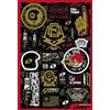 CMR Design Co Adesivi Stickers Fox Factory Effex One Industries - Stickers Moto - Adesivi Per Quad - Motocross - Per Motociclette, Automobili, Caschi, Notebook Per Computer E Altri Oggetti (57)