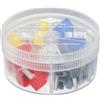 KNIPEX Scatole assortimento con terminali a bussola preisolati 4 pezzi, 97 99 909