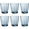 Bormioli Rocco Pulsar - Set di 6 bicchieri Ocean, 30 cl, colore: Blu