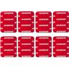 VIIMAKE 8 cuscinetti adesivi per GoPro curvo piatto casco base, kit di ricambio per GoPro Hero 10, 9, 8, 7, 6, Action Cam, Dashcam (Cuscinetti di montaggio curvi)