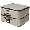 Ordinett Ego Box Double, Ecru, Medio