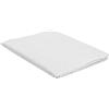 Italian Bed Linen Telo Copridivano Tinta Unita Max Color - Telo Arredo Divano Made in Italy - Telo Copritutto 100% Cotone, Bianco, 2 Posti