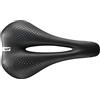 Selle Italia XO Lady Gel Flow - Sella Bicicletta da Donna Trekking e Commuting, Telaio in FeC Alloy, Foro Anatomico - Taglia unica S2, Nero